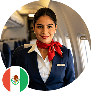 Sofia Mendez - Flight Attendant